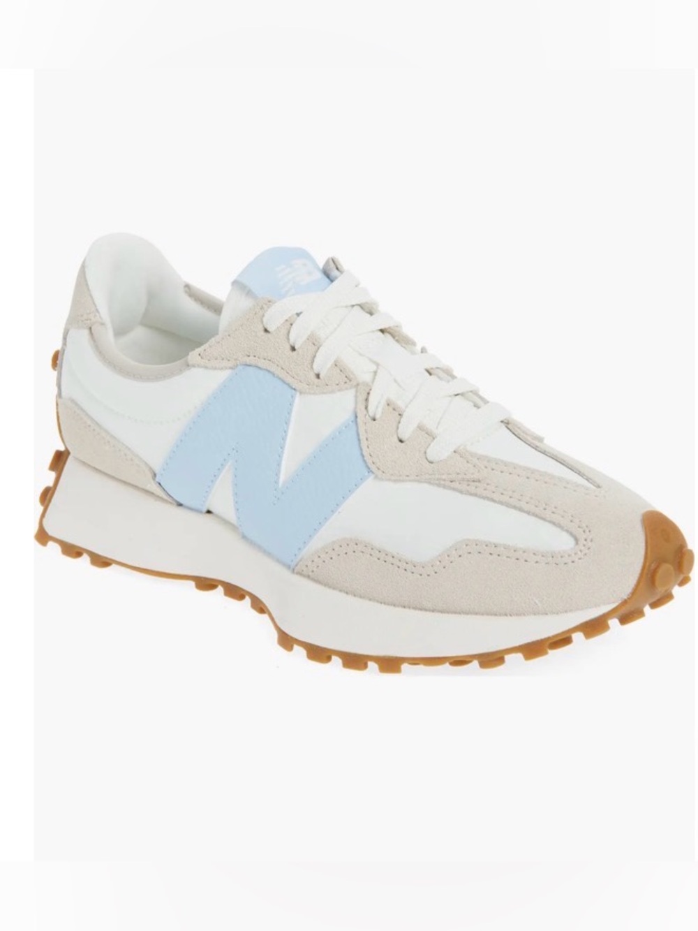 New balance size 9.0 women 
Light Neutral Retro Runner Sneakers - Cream & Gray